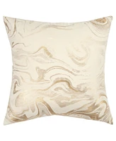 Rizzy Home Abstract Polyester Filled Decorative Pillow, 20" x 20"