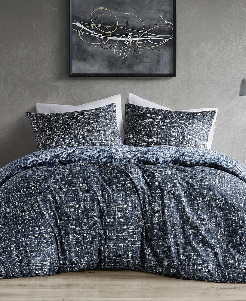 510 Design Maca Reversible 3-Pc. Duvet Cover Set, Full/Queen