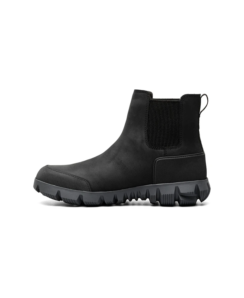 Bogs Men's Arcata Urban Leather Slip-Resistant Chelsea Boots