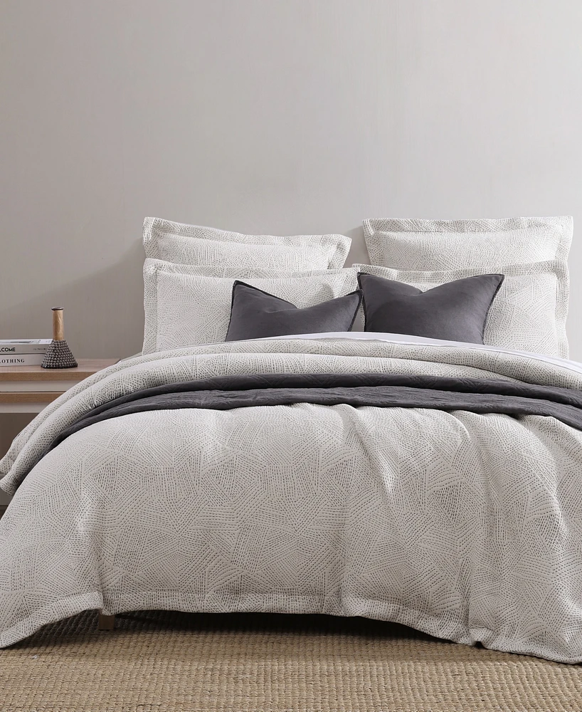 Levtex Wesley Textured 3-Pc. Duvet Cover Set, Full/Queen