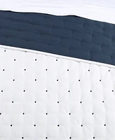 Levtex Embroidered Swiss Dot Stitching 2-Pc. Quilt Set, Twin/Twin Xl