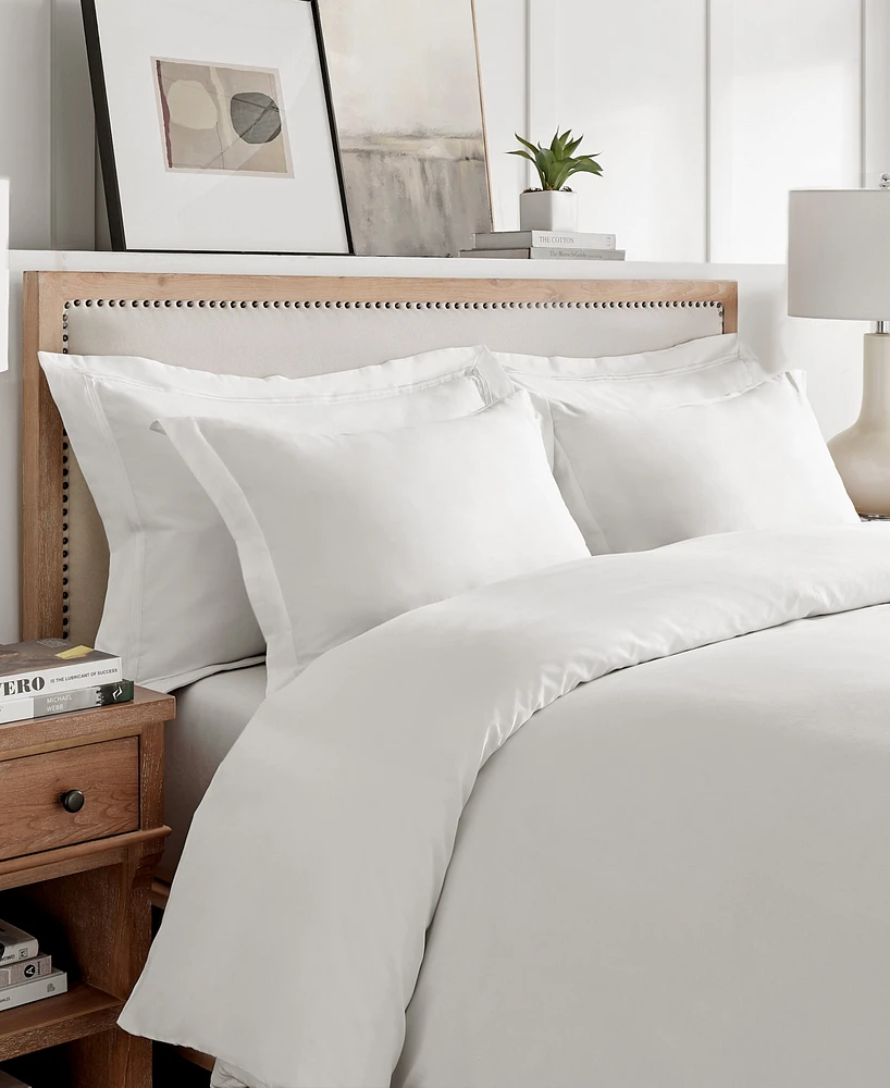 Levtex Sateen Textured 2-Pc. Duvet Cover Set, Twin/Twin Xl