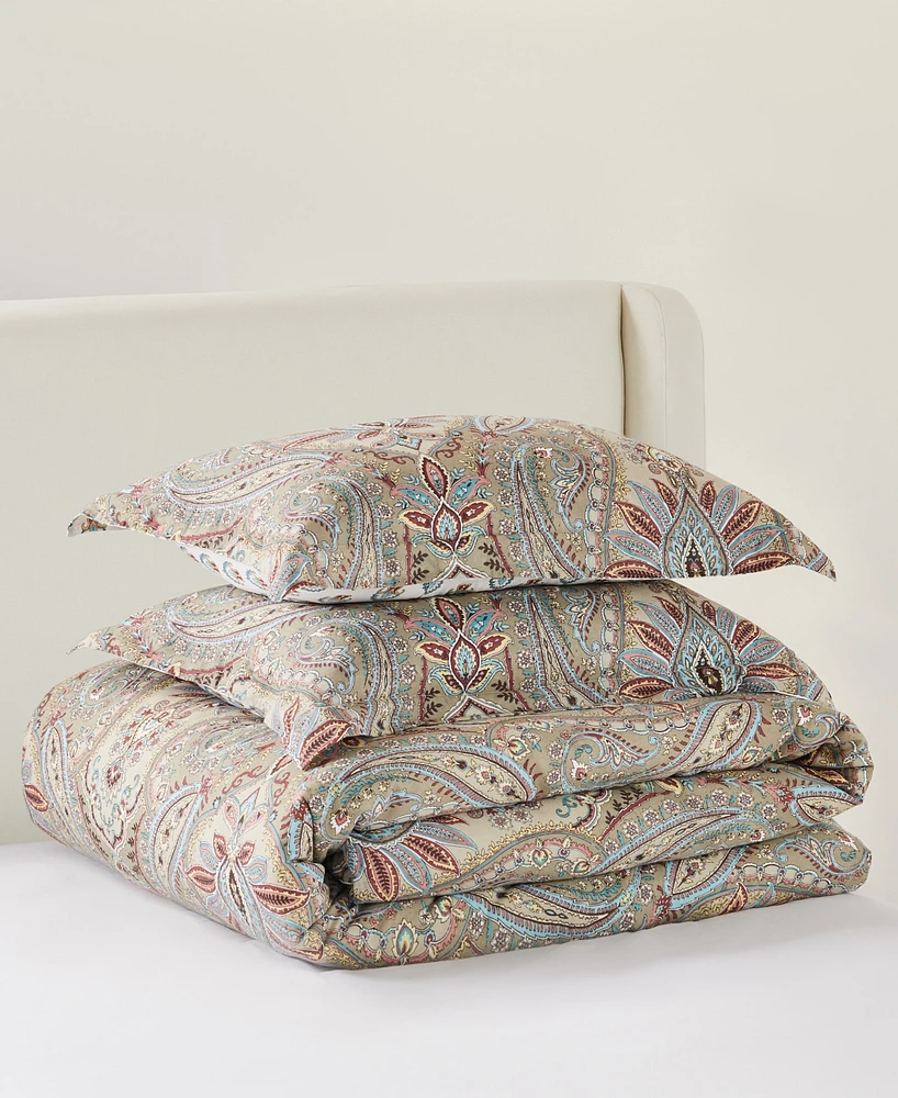 Levtex Kasey Reversible 3-Pc. Duvet Cover Set, Full/Queen
