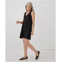 Pact Women's Organic Cotton Softspun A-Line Tank Dress