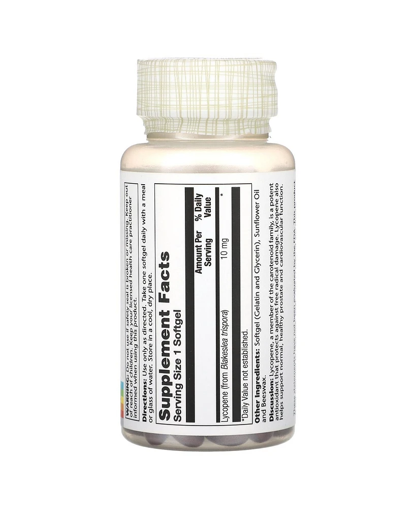Solaray Lycopene 10 mg - 60 Softgels