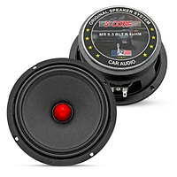 6.5 Inch Midrange Door Speaker 580W Subwoofer w Aluminum Bullet 4 Sub Woofer
