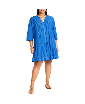 City Chic Plus Size Milly Tunic Dress