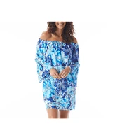 Beach House Style Kelsea Off Shoulder Dress