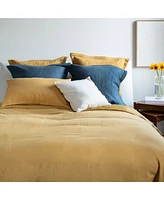 100% French Linen Flanged Euro Sham 26" x