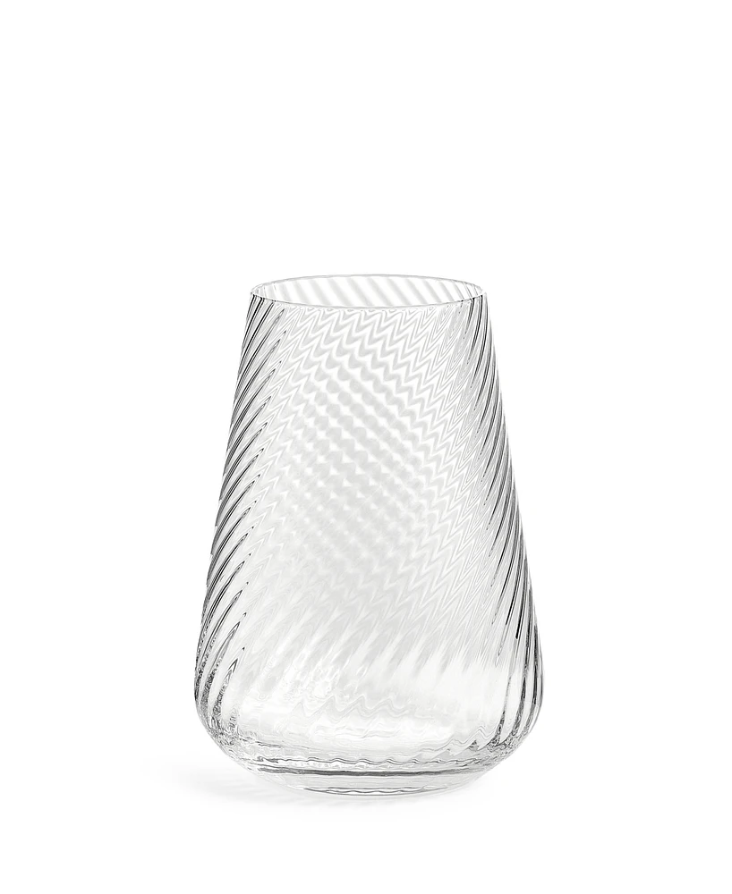Vera Wang Wedgwood Swirl Highball Glass, Set of 2