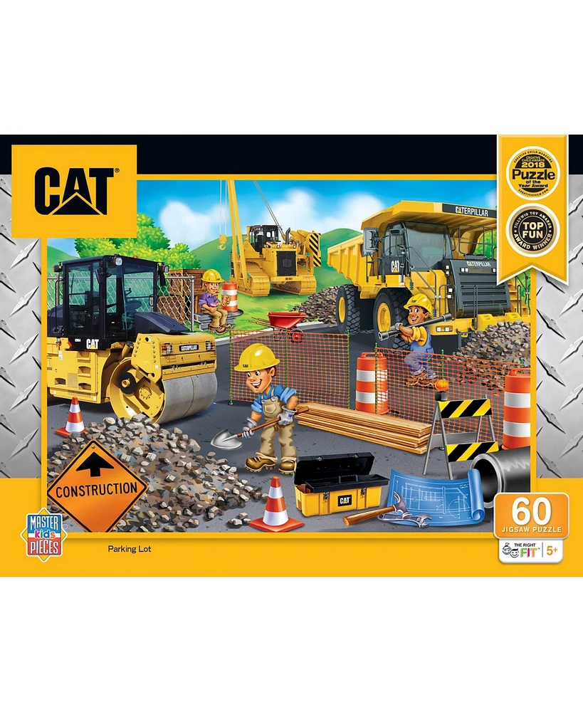 Cat - Parking Lot 60 Piece Jigsaw Puzzle