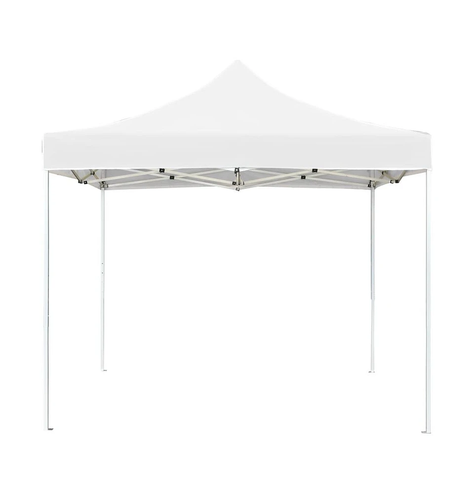 Professional Folding Party Tent Aluminum 9.8'x9.8' White