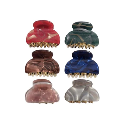 Women s Claw Clip Set - Jewel Tones