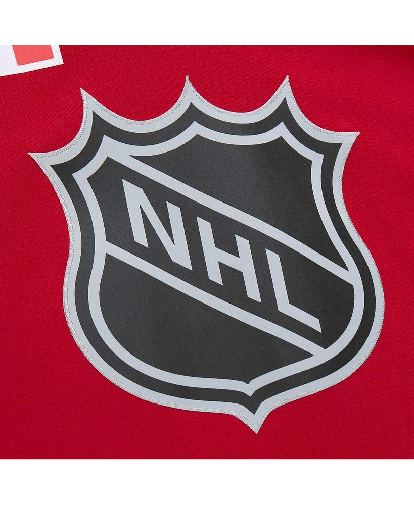 Mitchell Ness Men's Eric Lindros Scarlet 1999 Nhl All-Star Game Blue Line Player Jersey