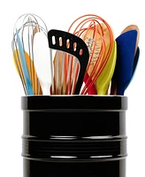 Rsvp International 8" D x 7" H Black Oversized Tool Crock