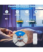 52'' Ceiling Fan W/Light Reversible Blade Adjustable Speed Remote Control