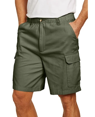 KingSize Big & Tall Knockarounds 8" Full-Elastic Cargo Shorts