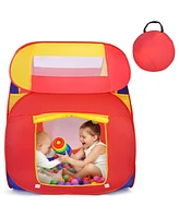 Portable Kid Baby Play House Indoor Outdoor Toy Tent Game Playhut With 100 Balls