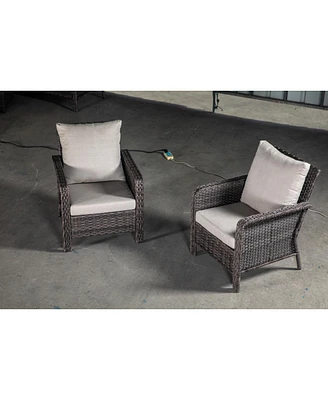 Pe Hand Made Wicker Sectional Single Sofa