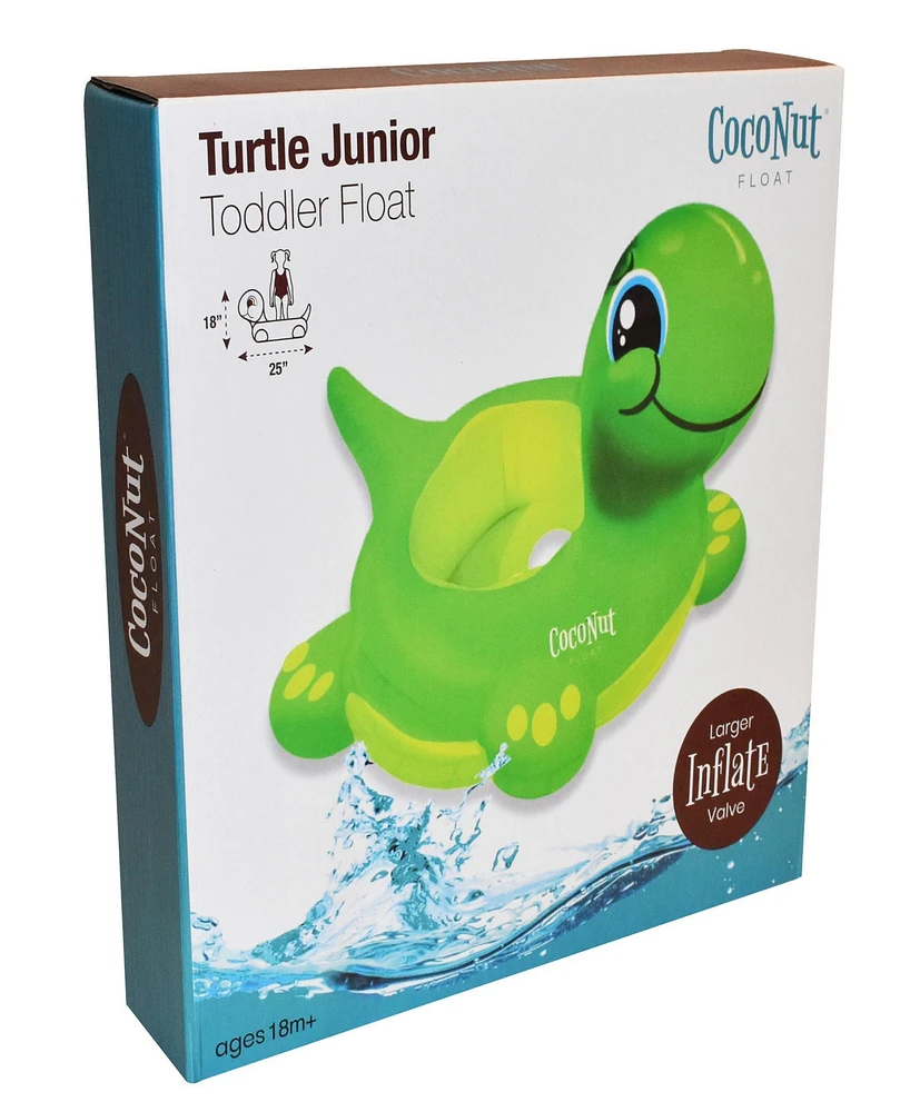 CocoNut Outdoor Turtle Junior Green Inflatable Float