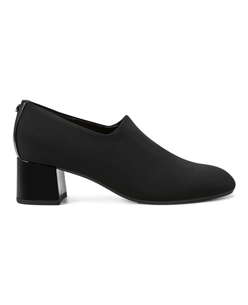 Easy Spirit Women's Denisa eFlex Knit Block Heel Pumps
