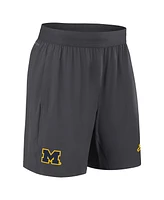Jordan Men's Anthracite Michigan Wolverines 2024 Sideline Performance Shorts