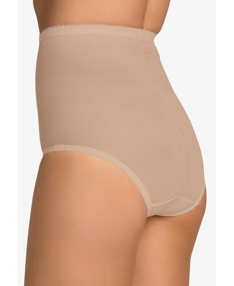 Secret Solutions Plus Power Mesh Firm Control Shaping Brief