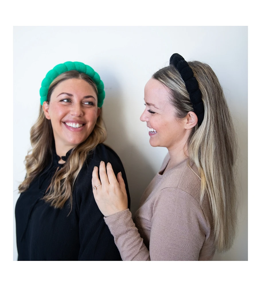 The Croissant Headband - Black