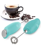Easy Use Frother Handheld Foam Maker - One Touch Milk