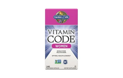 Garden of Life Vitamin Code, Women's Formula 240 Caps