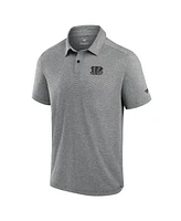 Fanatics Men's Black Cincinnati Bengals Front Office Tech Polo Shirt