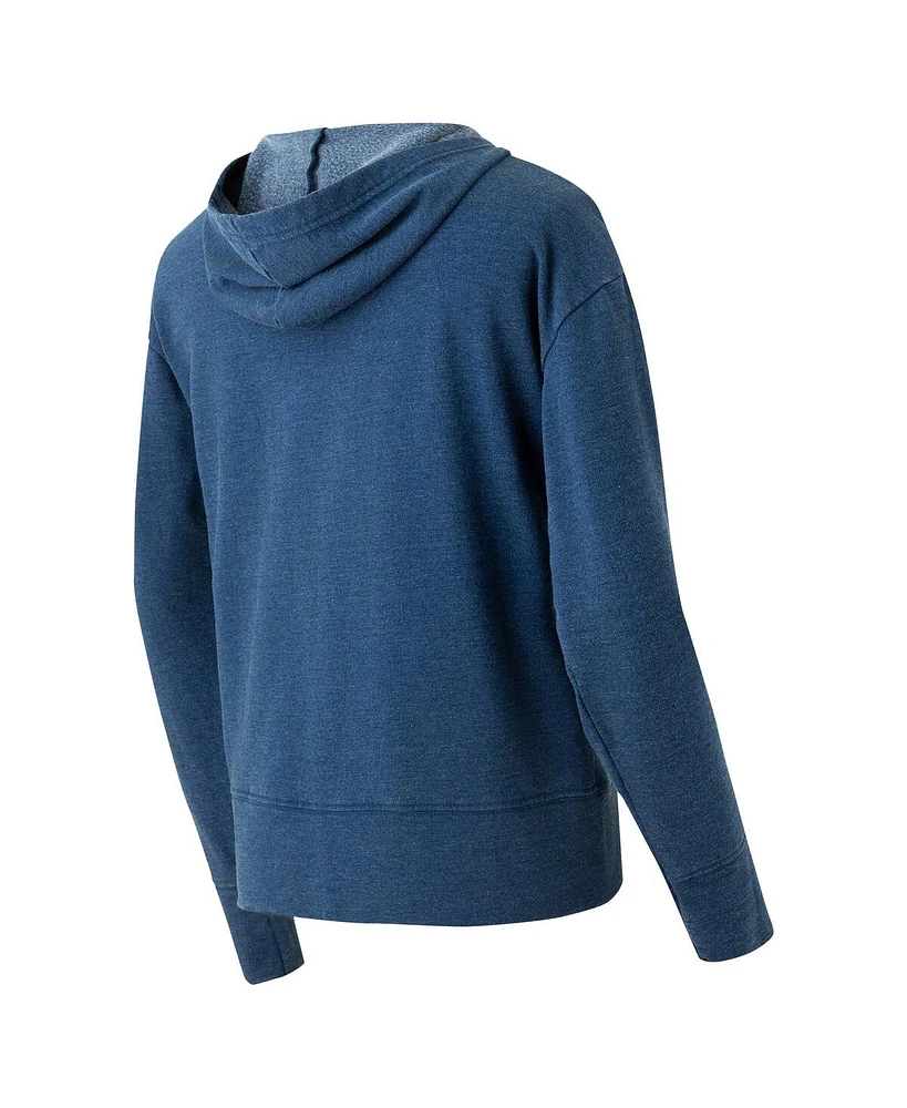Concepts Sport Women's Navy Colorado Avalanche Volley Pullover Hoodie