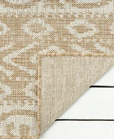 Lr Home Sunny 6'6"x9' Outdoor Area Rug