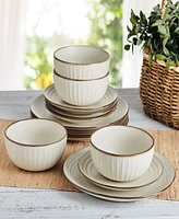 Pfaltzgraff Janelle 12 Pc. Dinnerware Set, Service for 4