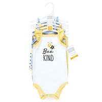 Hudson Baby Girls Soft Cotton Sleeveless Onesies