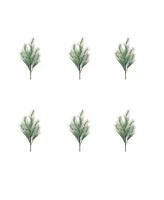 Slickblue Long Needle Pine Spray (Set of 6)