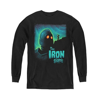 Iron Giant Youth Look To The Stars Long Sleeve Sweatshirts