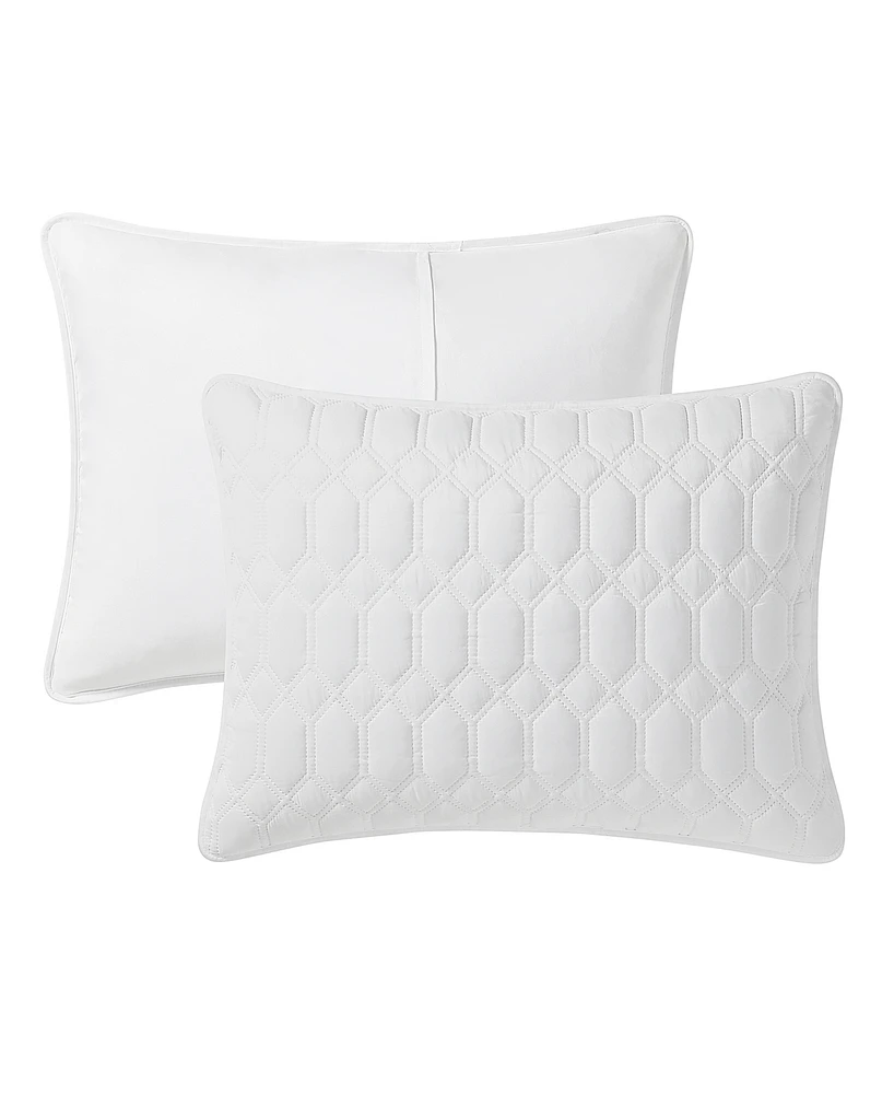 Vcny Home Diamond 3-Piece Quilt Set, Full/Queen