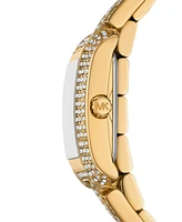 Michael Kors Women's Emery Three-Hand Gold-Tone Stainless Steel Watch 22mm