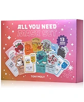 Tonymoly 13-Pc. All You Need Mask Set