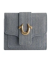 True Religion Denim Small Horseshoe Wallet