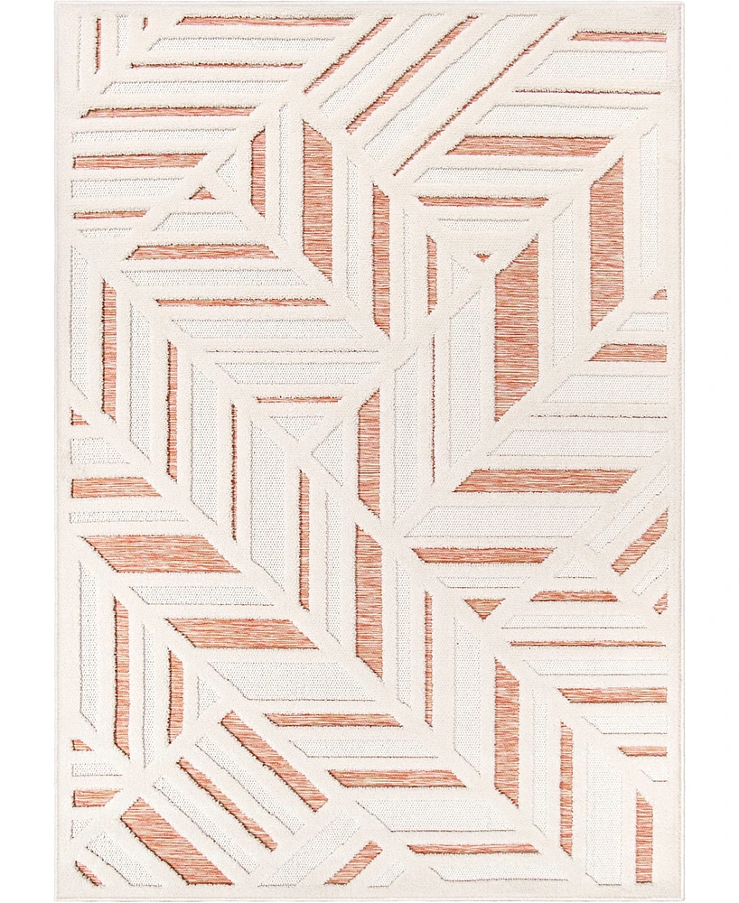 Closeout! Crochet Tread 7'10"x10'10" Area Rug