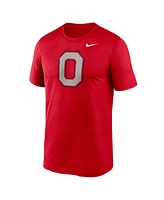 Nike Men's Scarlet Ohio State Buckeyes Primetime Legend Alternate Logo T-Shirt