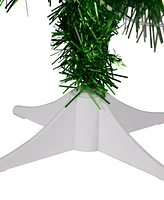 Northlight 2' Paradise Lime Green Tinsel Pine Artificial Tree