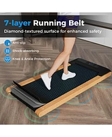 3-in-1 Walking Pad Under Desk Treadmill with Remote Smart App Control Led Display