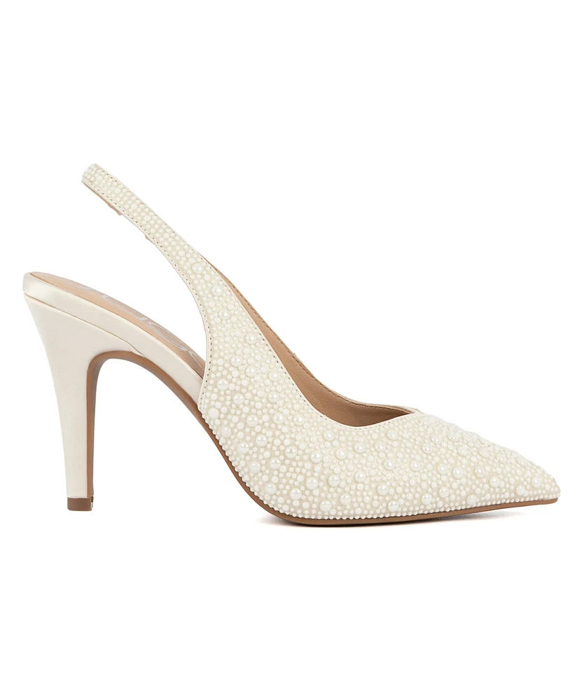 Sugar Women's Jaybird Embellished Slingback Pumps