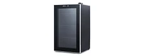 Black & Decker 2.4 Cu. Ft. Beverage Cooler with Double Pane Glass Door Drink Fridge with 76-Can Capacity