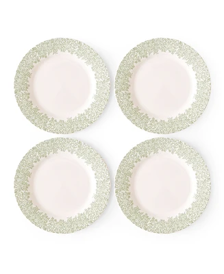 Spode Morris & Co. Dinner Plates, Set of 4