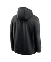 Nike Men's Black Georgia Bulldogs Primetime Evergreen Club Fleece Pullover Hoodie