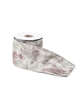 Slickblue Set of 2 Wired Polyester Ribbons – Perfect for Holiday and Home Decor